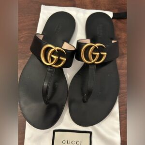 Gucci black sandals